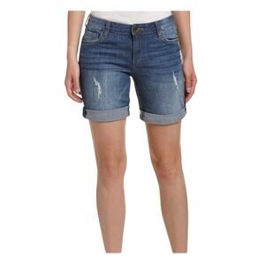 Kut from the Kloth Women’s Catherine boyfriend short, Jean, distressed, Size 6